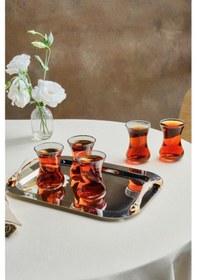 Resim Karaca Mine Çelik Tepsi 30 Cm 