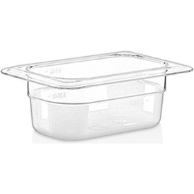 Resim Genel Markalar Kırılmaz Polikarbon Şeffaf Gastronom Küvet 1/9-65 En küçük boy , 500 ml hacimli 