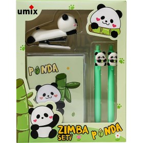 Resim Umix Kırtasiye Seti / Panda 2 Adet 