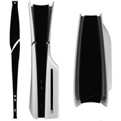 Resim Bosphorusboutique Sürümü Sürücü Siyah Renk: Ps5 Orta Optik Konsol Karbon Fiber Evrensel Etiket, Dijital Dayanıklı Çizilmeye Karşı Koruma 