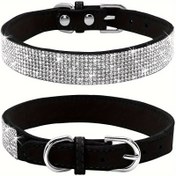 Resim Rhinestone Köpek Tasmaları, Güçlü ve Dayanıklı, Aşınmaya Dayanıklı Küçük Orta Büyük Köpek Tasmaları 