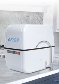 Resim Piksel Aqua 12 Aşamalı Alkali Standart Memb. Multimineralli Çelik Tanklı Su Arıtma Cihazı 