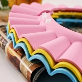 Resim Vanch Bebek Banyo Şapkası Pembe 