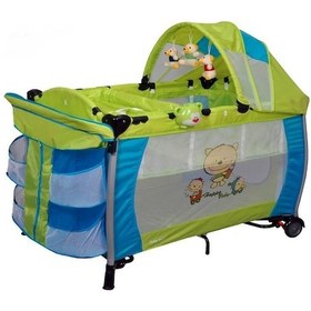 Resim Holmer Kids Maxi Comfort Eurostyle Alüminyum Oyun Parkı Park Yatak 