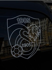 Resim sticker Gs Galatasaray logo arma aslanlı logo 15x12cm 