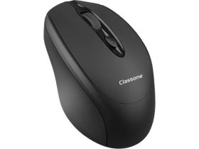 Resim Classone CBT10 Bluetooth + 2.4 Ghz Şarj Edilebilir Kablosuz Mouse - Siyah 