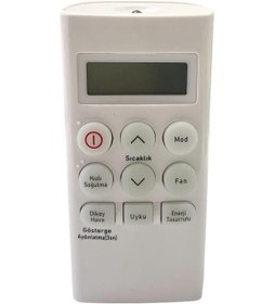 Resim Arçelik Uyumlu 18000 Btu Inverter Klima Kumandası 1 Adet 