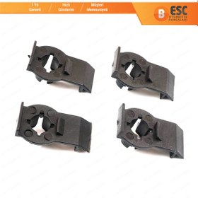 Resim Bmw E53 X5 için 4 Adet Ön ve Arka Cam Tamir Klipsi 51338254781 N11.1951 