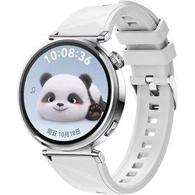 Resim Mobilefix Huawei Watch Gt5 41mm Uyumlu Krd-129 Silikon Kordon Strap Kayış-beyaz 
