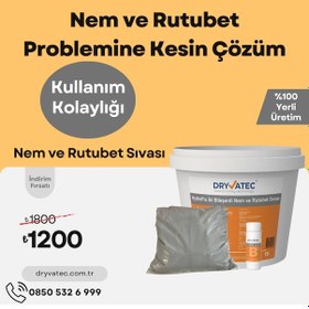 Resim Dryvatec Hydrofix 2 Bileşenli Nem Ve Rutubet Sıvası 10 Kg Set 