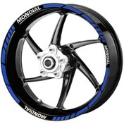 Resim Deeb Mondial Jant Şeridi Mavi Beyaz Model X N11.12439 