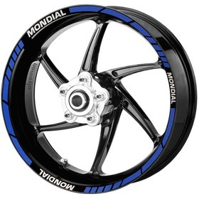 Resim Deeb Mondial Jant Şeridi Mavi Beyaz Model X N11.12439 