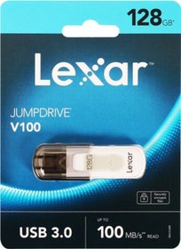Resim Lexar LJDV100-128ABGY JumpDrive V100 128GB USB 3.0 Flash Bellek 