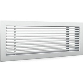 Resim RENUZU Lineer Alüminyum Menfez, 50 X15 Şömine Menfezi, Beyaz Menf 