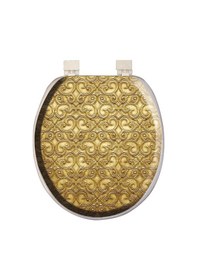 Resim Softy Classic Desenli Yumuşak Klozet Kapağı Beyaz 8691580105166 