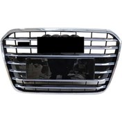 Resim Audi A6 S6 Panjur Krom/Siyah 2011-2014 Arası Uyumlu 