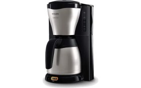 Resim Phılıps HD7546 Cafe Gaia Paslanmaz Çelik , Otomatik Kapanma Filtre Kahve Makinesi Gri 