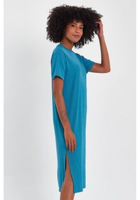 Resim Alexander Gardi Alexandergardi Yırtmaçlı Basic Elbise (B22-418A) 