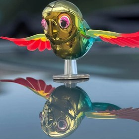 Resim zozoya Araç Motor ve Kast Uyumlu Haareketli Kanat Çırpan Kuş Süsü 