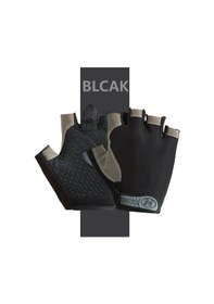 Resim Liangmei Half Finger Gloves Gym Fitness Anti-slip Women Men Gel 2 