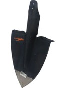 Resim Ronanna BUĞZ Ray Çelik Küçük Tip Bel Küreği Kalın 23,5 Cm , Ağaç Dikme Sökme 