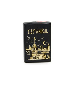 Resim Silvio Monetti Siyah Altın Gazlı Çakmak Smc3024Mr002 Siyah Altın 