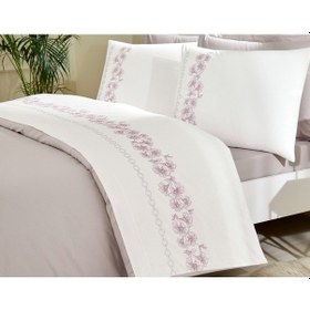 Resim Özdilek Akfil Boutique -petra Bej- Çift Kişilik Nevresim Takımı Bej 