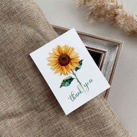 Resim Hediye Kartları - Ayçiçeği 