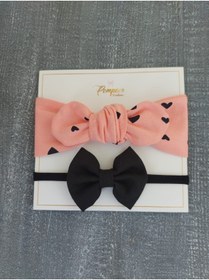 Resim pempem bandana Kız Bebek Bandana Set 