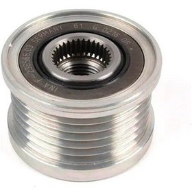 Resim Bmw E87 Kasa 116i Alternatör Şarj Dinamo Kasnağı Ina Marka 