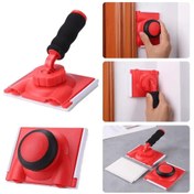 Resim 2.54 cm Plastik Fiber Yün Late Boya Kenar Fırçaları, Çok Fonksiyonlu, Dübel Sapı, Plastik Malzeme ile, Duvar, Tavan, Köşe Boyama, Renk Ayırıcı Trimmer Araçları 