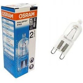 Resim Osram G9 Duy 35w = 40w Eşdeğer Dimlenebilir Kapsül Halopin Halojen Ampul Sarı Işık - G9 Duyludur 