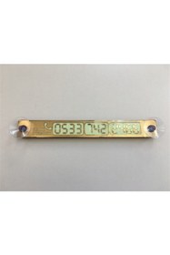 Resim BARBUN Araba Otomobil Araç Içi Fosforlu Vantuzlu Numaratör 