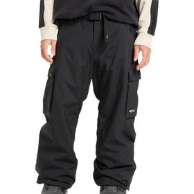 Resim Quiksilver Snow Down Cargo Pt Erkek Siyah Snowboard Pantolonu 