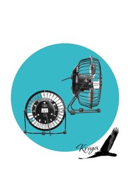 Resim Everest EFN-482 Masaüstü Vantilatör Metal 