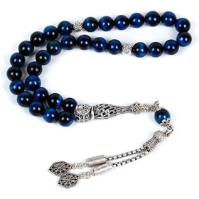 Resim Fenerbahçe Fb Lacivert Kaplangözü Doğaltaş Tespih 