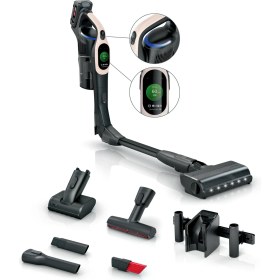 Resim Bosch Yeni Üstün Performanslı Premium Şarjlı Dikey Süpürge 220m2 | TurboSpinMotor Teknolojisi | 10 Yıl Motor Garantili | Onerous Mutfak Tartısı Hediye 