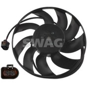 Resim SWAG 30940637 Fan Motoru Davlumbazli (Kucuk Olan 300W 290Mm) Transporter T5 1.9 Axa Axb Axc 03-09 7H0959455D (WA185483) 