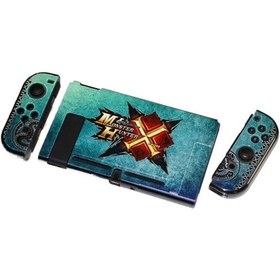 Resim Aircraft Jzcat Nintendo Switch Bölünmüş Kılıf Oyun Teması Renkli Kılıf Sert Kılıf-a060 