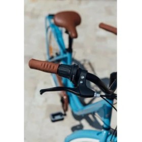 Resim Bisan Sorrento Şehir Bisikleti 44 cm V 26 Jant 3 Vites Bebek Mavisi Silver 