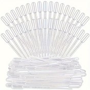 Resim 100 adet Tek Kullanımlık Plastik Transfer Tüpleri - Esansiyel Yağlar & Kimyasal Deneyler için Şeffaf Hassas Damlatıcılar, Boyut 14.5cm*14.99cm*15.49cm*0.28cm, Laboratuvar & Kozmetik Kullanımı için İdeal, Dayanıklı Malzeme, Bilimsel Araştırmalar / Güzellik Endüstrisi Profesyonelleri için 