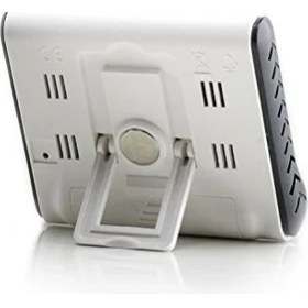 Resim DC102 Iç Mekan Termometre Nem Ölçer Saat 