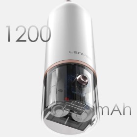 Resim Lenyes LHF12 Powerbank Özellikli 3 Kademeli Portatif Soğutucu El Fanı Beyaz 