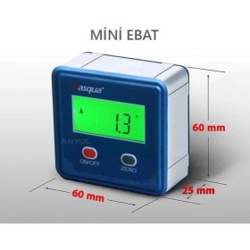 Resim Dasqua 8400-0010 Dijital Eğim Ölçer 