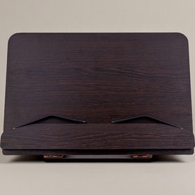 Resim İsfahan TA Kitap Okuma Standı Masaüstü Ahşap Kuran Rahlesi Tablet Tutucu 