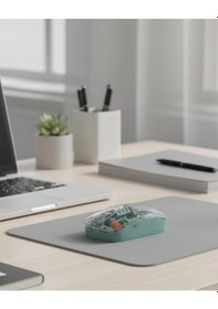 Resim Diğer Çift Mod Bağlantılı Kablosuz Mouse Bluetooth Ve Usb Alıcılı 