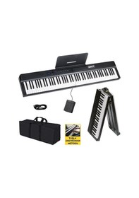 Resim Midex Plx-120bk-st Katlanır Taşınabilir Dijital Piyano Tuş Hassasiyetli Full Set 