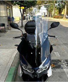 Resim Motocam Rks Blade 250 Ön Cam 2023-2026 Model 75cm Şeffaf Renkli 4mm Uzun 