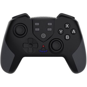 Resim Skycity T23 Pro Kablosuz Bluetooth Oyun Kolu: Çift Motor Titreşim, Jiroskop, Switch/switch Lite Uyumlu - Siyah Gri 