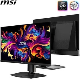Resim MSI 26.5 MAG 271QP QD-OLED X24, Gaming Monitör, WQHD, 16:9 Flat, QD-OLED, 240HZ, 0.03ms (GTG), Adaptive-Sync 